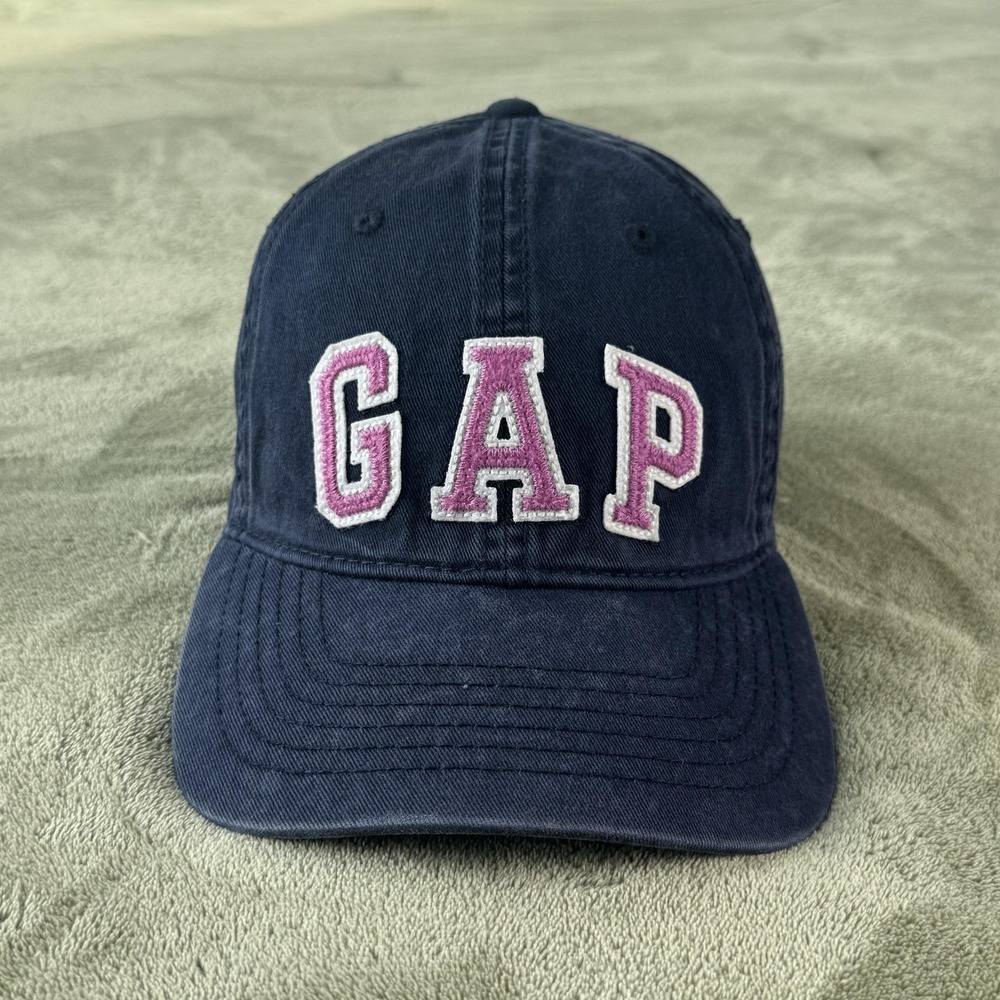 Gap Hat Cap Strap Back Adjustable Mens M Blue Embroidered GAP Logo Baseball